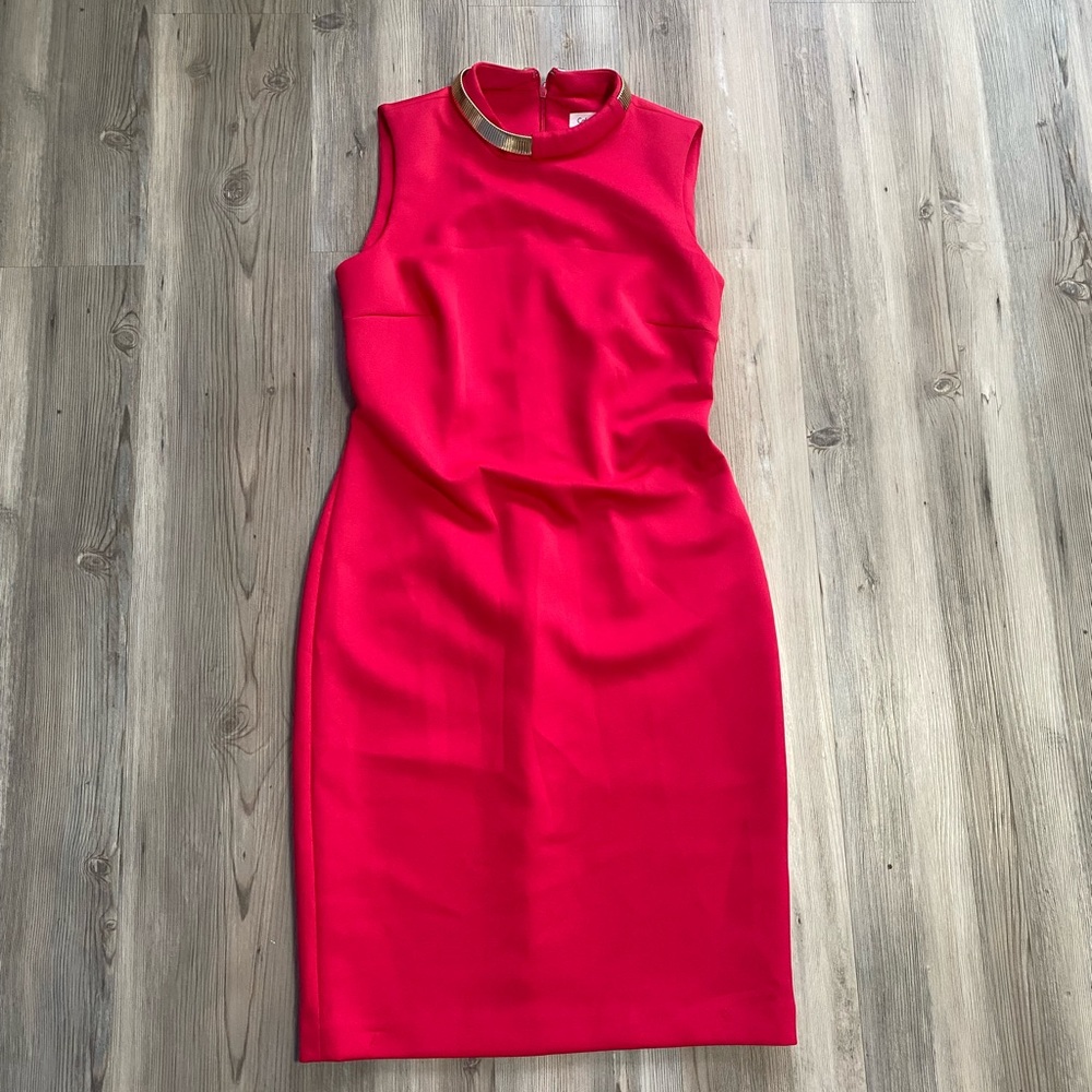 Calvin Klein pink dress